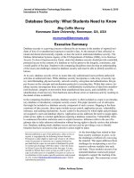 Database Security: What Students Need to Know doc