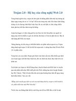 Trojan 2.0 - Hệ luỵ của công nghệ Web 2.0 potx