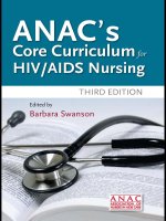 ANAC’s Core Curriculum for HIV/AIDS Nursing THIRD EDITION pdf