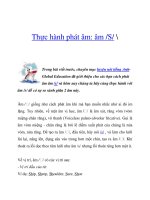 Thực hành phát âm: âm /S/ ppt