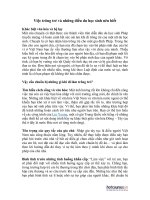 Việc trông trẻ và những điều du học sinh nên biết pptx