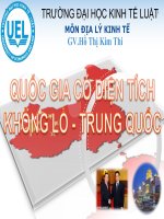 Kinh tế xã hội Trung Quốc pdf