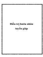 Điều trị bướu nhân tuyến giáp ppt