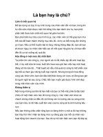 Là bạn hay là chủ? pot