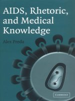 AIDS, Rhetoric, and Medical Knowledge potx