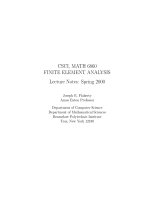 finite element analysis - introd