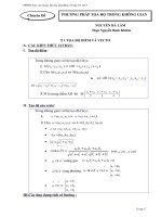 Tài liệu tham khảo ôn tập thi tốt nghiệm 2013 chuyên đề 7 phương pháp toạ độ trong không gian pot