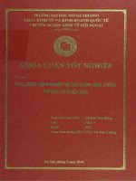 Phát triển công nghiệp hỗ trợ nhằm tăng cường thu hút FDI ở việt nam