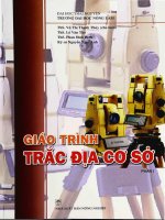 Giáo trình trắc địa cơ sở docx
