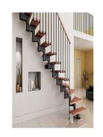 Thiết kế nhà mặt tiền có hình dạng hẹp, dài doc