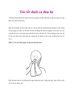 Tóc tết đuôi cá đón hè doc