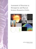 Assessment of Directions in Microgravity and Physical Sciences Research at NASA pot