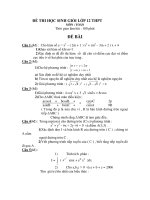 Đề Thi Học Sinh Giỏi Lớp 12 Toán 2013 - Phần 1 - Đề 14 docx