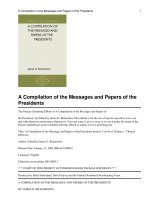 A Compilation of the Messages and Papers of the Preside pdf