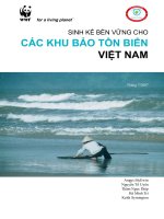 Sinh kế bền vững cho khu bảo tồn Việt Nam pdf