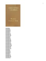 Christopher Columbus doc