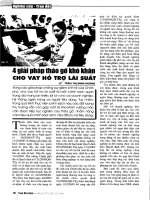 4 giải pháp tháo gỡ khó khăn cho vay lãi suất sản xuất potx