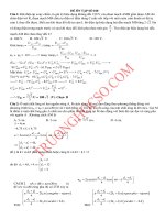 ĐỀ THI THỬ ĐẠI HỌC NĂM 2012-2013- ĐỀ 009 pot