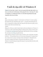 9 mối đe dọa đối với Windows 8 pdf