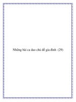 Sưu tầm ca dao chủ đề gia đình pot