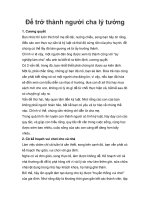 Để trở thành người cha lý tưởng doc