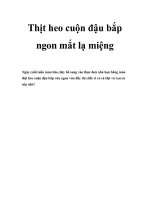 Thịt heo cuộn đậu bắp ngon mắt lạ miệng docx