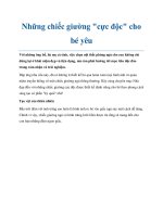 Những chiếc giường 