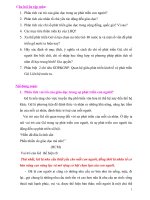 Bài soạn môn Giáo dục và phát triển pdf