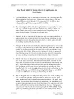 Suy thoái kinh tế toàn cầu và ý nghĩa của nó pot