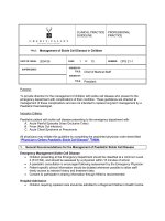 Management of Sickle Cell Disease in Children doc