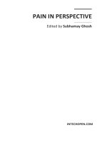 Pain in Perspective Edited by Subhamay Ghosh potx