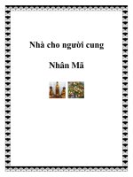Nhà cho người cung Nhân Mã potx