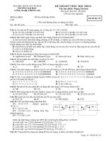 đề thi quản trị mạng