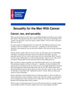 Sexuality for the Man With Cancer doc