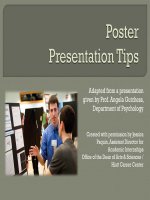 POSTER PRESENTATION TIPS docx