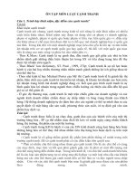 ÔN TẬP MÔN LUẬT CẠNH TRANH potx