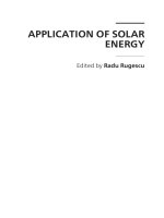 APPLICATION OF SOLAR ENERGY pot