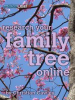 Research Your Family Tree Online