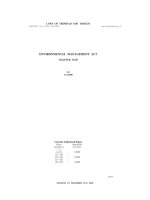 LAWS OF TRINIDAD AND TOBAGO - ENVIRONMENTAL MANAGEMENT ACT docx