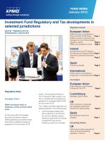 Issue 88 – Regulatory and Tax Developments in January 2012 pot