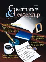 Asthma WellnessKeeping Children with Asthma in School and Learning Liability & Litigation: A Legal Primer Asthma & Indoor Air Quality (IAQ)Asthma Management, Policies and Procedures.St r a i g h tBy Paul D. Houstont a l kIn School and Healthy: docx