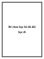 Bé chưa học bò đã đòi học đi pdf
