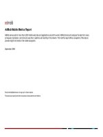 AdMob Mobile Metrics Report docx