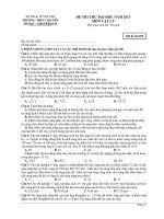 Đề Thi Đại Học Khối A, A1 Vật Lý 2013 - Phần 8 - Đề 8 potx