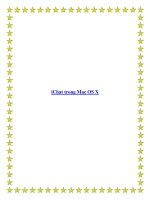 iChat trong Mac OS X ppt