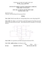 đề thi lí thuyết tốt nghiệp khóa 2 - điện tử dân dụng - mã đề thi đtdd - lt (8)
