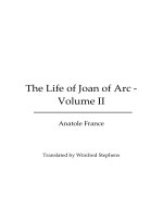 The Life of Joan of Arc Volume II pptx
