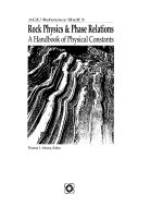 AGU ref shelf 3   rock physics and phase relations    t  ahrens