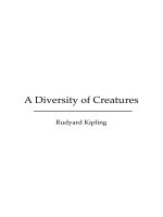 A Diversity Of Creatures By Rudyard Kiping pdf