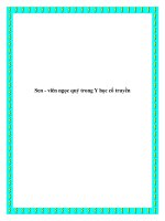 Sen - viên ngọc quý trong Y học cổ truyền potx